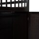 preview thumbnail 31 of 30, Twin-Twin over Full L-Shaped Bunk Bed With 3 Drawers, Portable Desk and Wardrobe