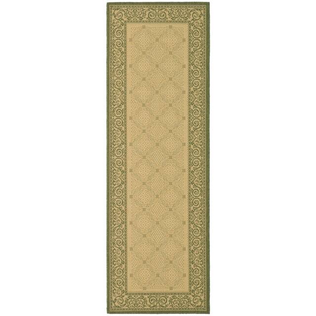 SAFAVIEH Courtyard Laurene Waterproof Patio Backyard Rug
