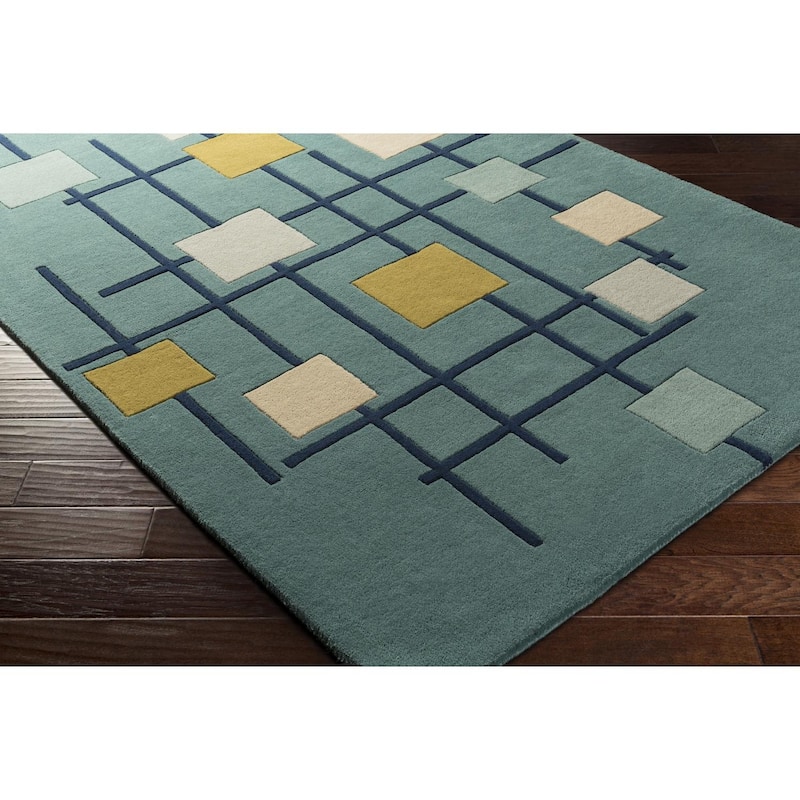 Livabliss Mid-Century Modern Forum Abstract Area Rug