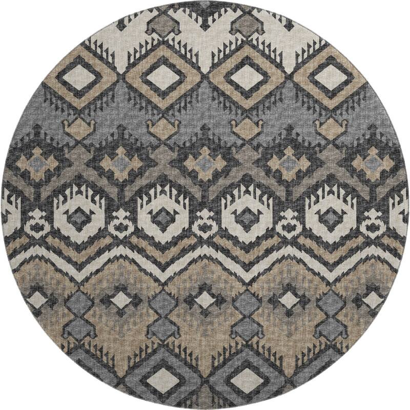 Premium Washable Super Soft Modern Global Mayfield Rug