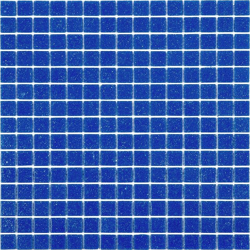 Apollo tile 12" x 12" Dune Glossy Cerulean Blue Glass Tile (20 sq ft/case) - 20 Pack