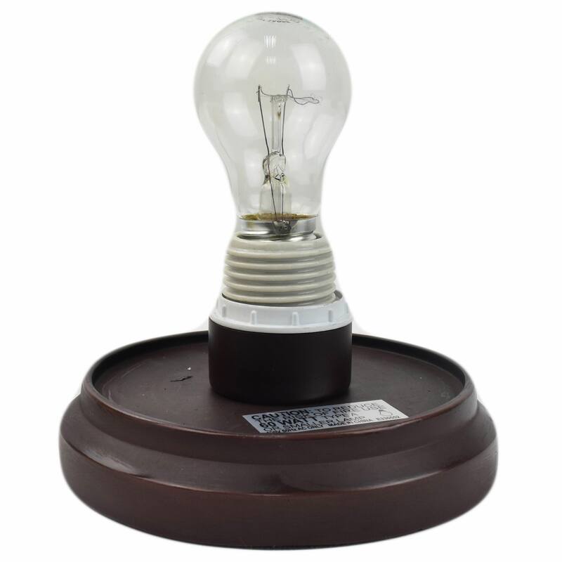 HomeRoots 11" Brown and Beige Mosaic Tile Stained Glass Accent Lamp - 8