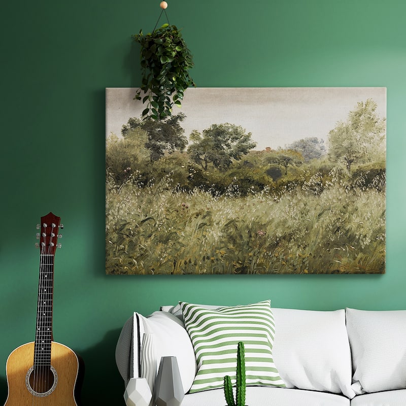Vintage Landscape -DCCCXCI -Gallery Wrapped Canvas