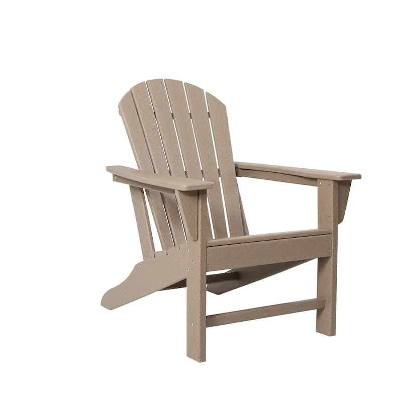 Outdoor Polystyrene Composite Adirondack Chair