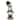 National Tree Company Halloween Male Skeleton Bust Decoration, 10 Inches