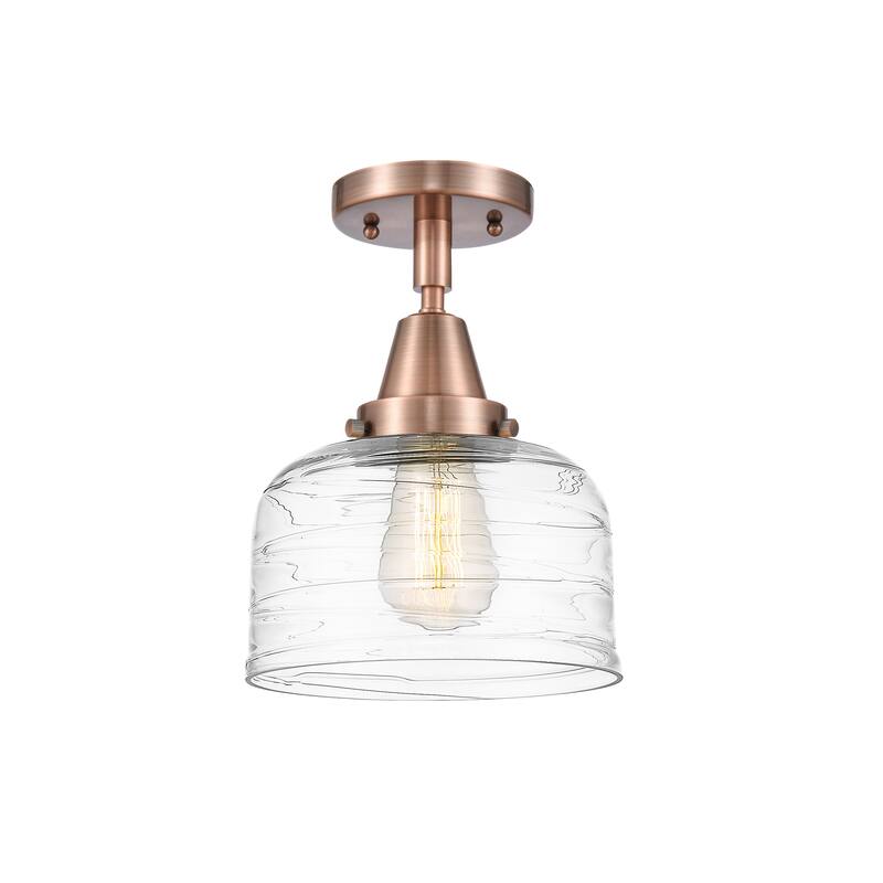 Innovations Lighting Caden Bell - 1 Light 8" Flush Mount