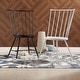 preview thumbnail 6 of 26, Truman High Back Metal and Wood Spindle Dining Chair (Set of 2) by iNSPIRE Q Modern