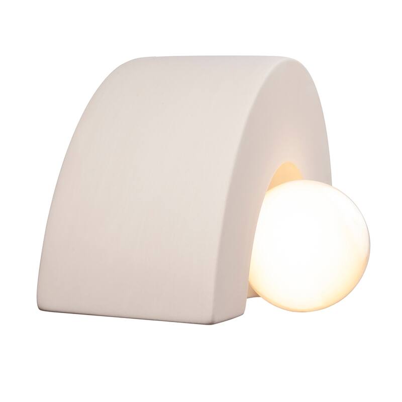 Ceramic Crescent Wall Sconce