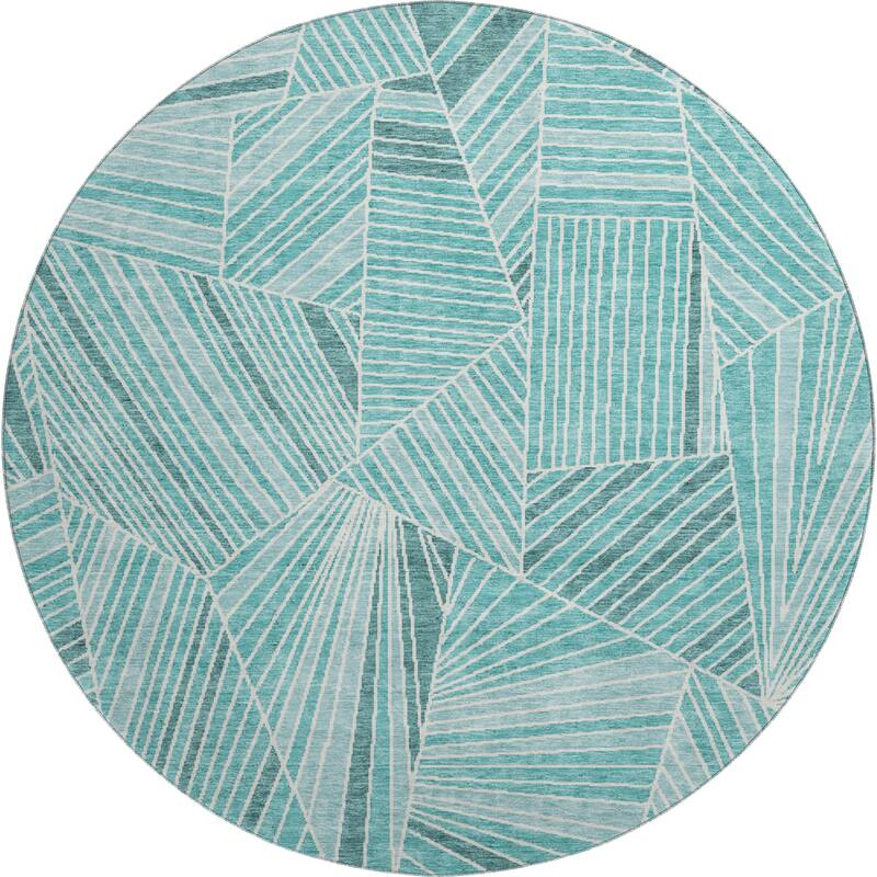 Premium Washable Super Soft Modern Mosaic Mayfield Rug