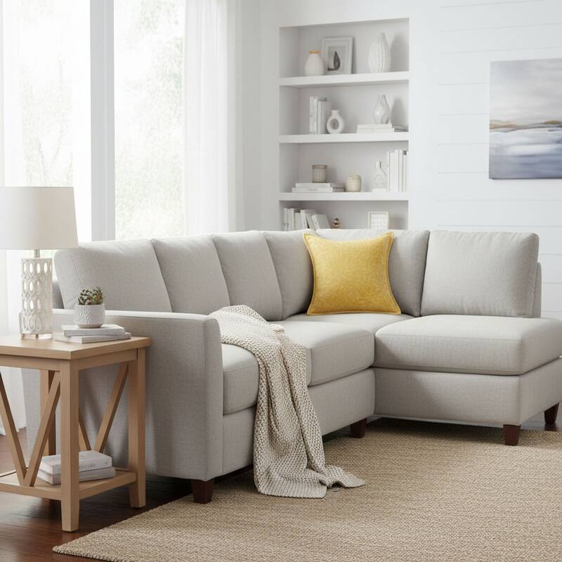 Textured Throw Pillow with Stitched Contrast Edge Set of 2