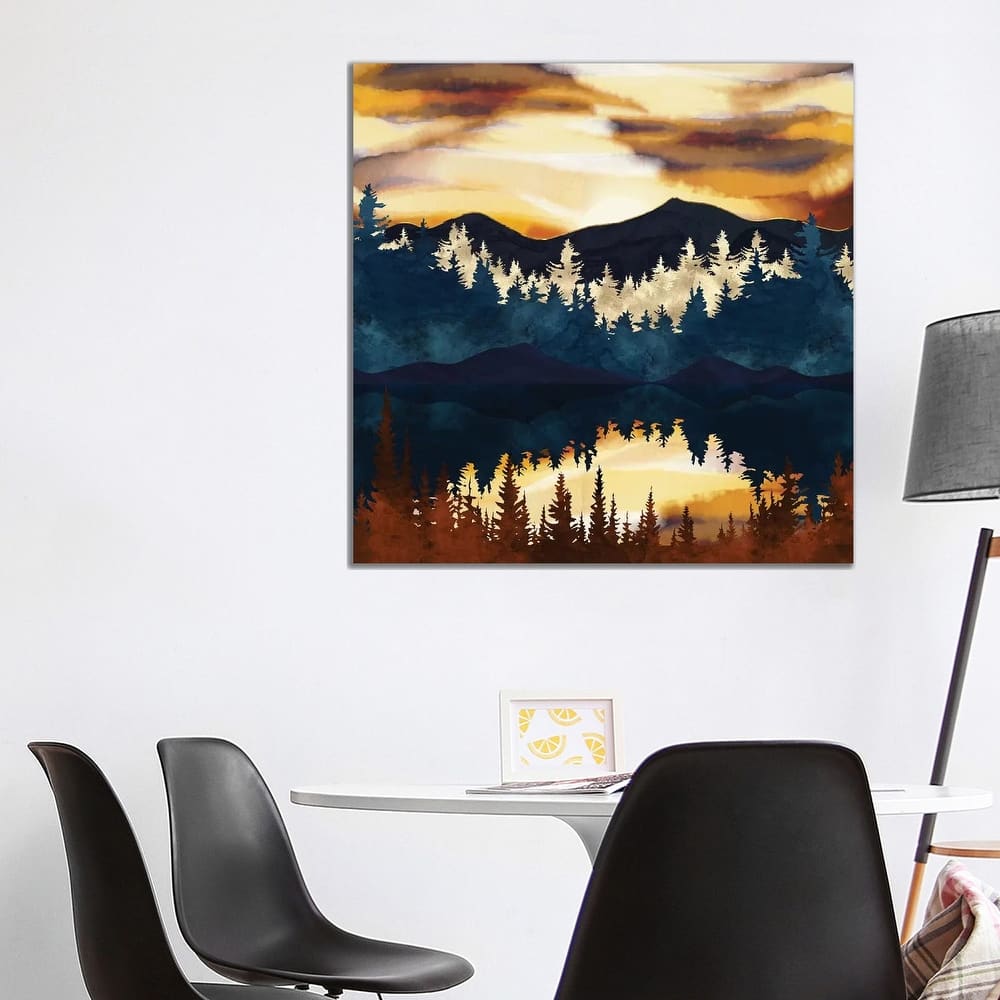 iCanvas "Fall Sunset" by SpaceFrog Designs Canvas Print