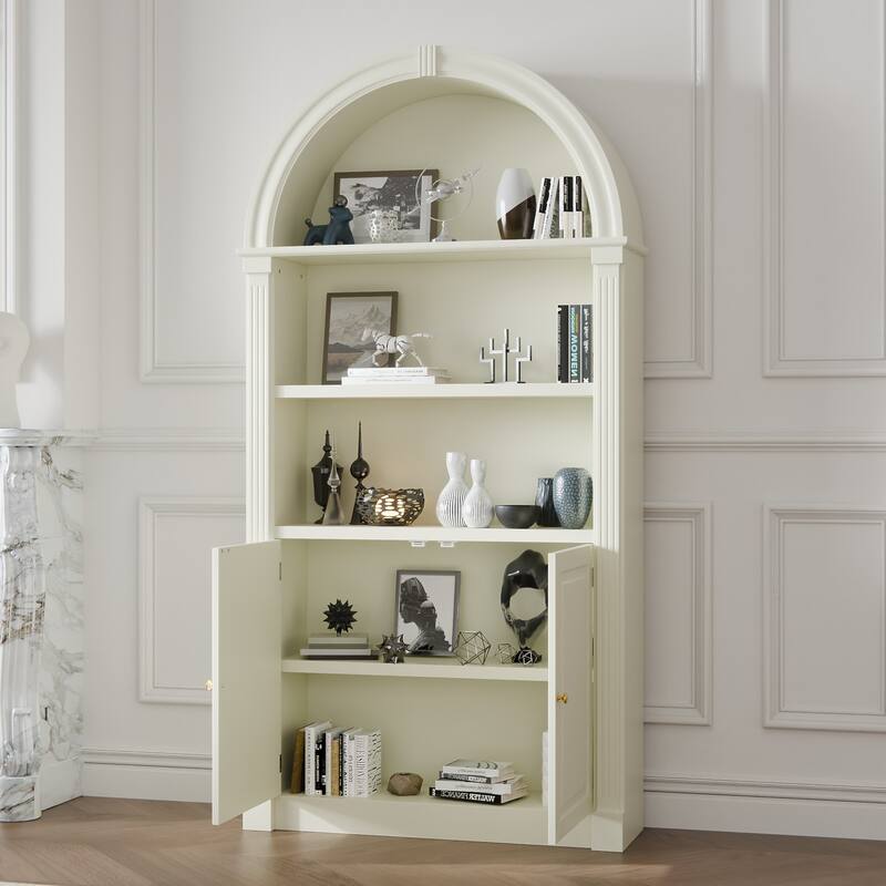Living Room Display Cabinet ,Showcase Cabinet,Open & Closed Storage,Ideal for Home Decor Display