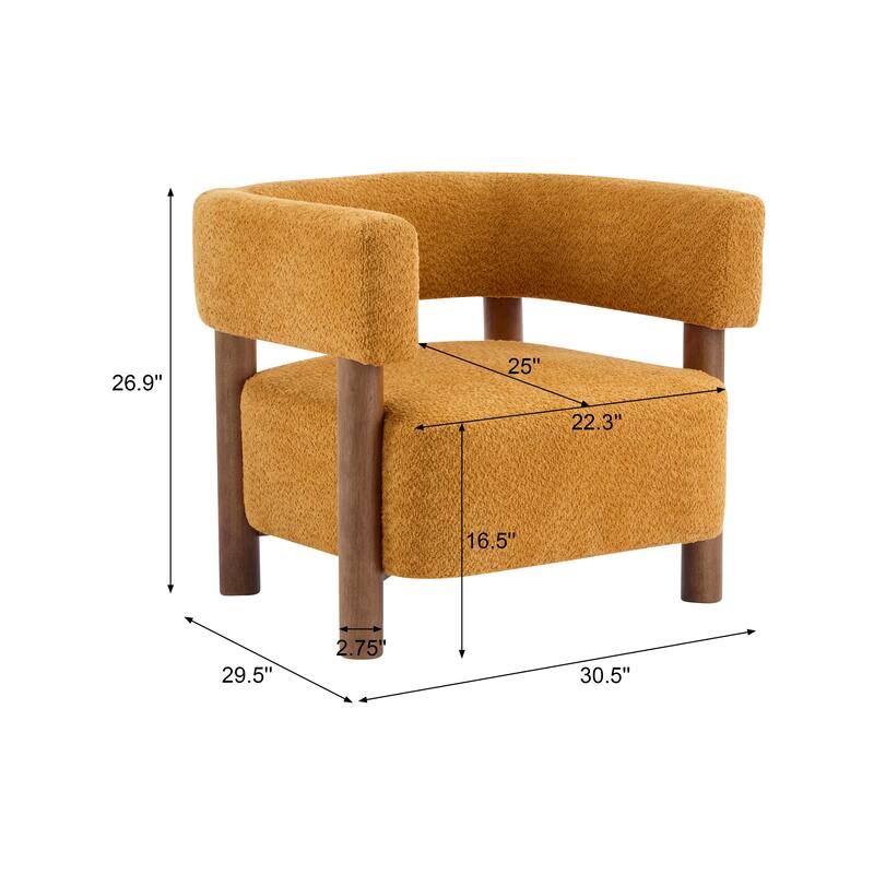 Christopher Knight Home - James Living Room Fabric Accent Chair