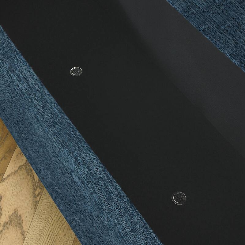 Fabric Upholstered Bench with Large Storage Space for the Living Room, Entryway and Bedroom