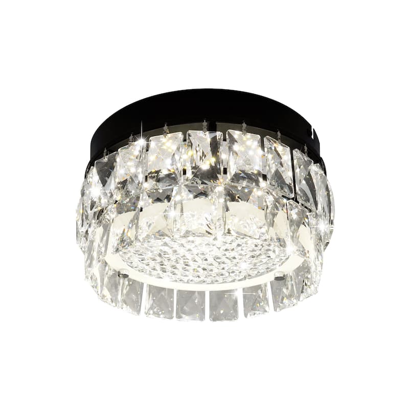 LED Flush Mount Crystal Ceiling Light Crystals Flush Mount Ceiling Lights - N/A