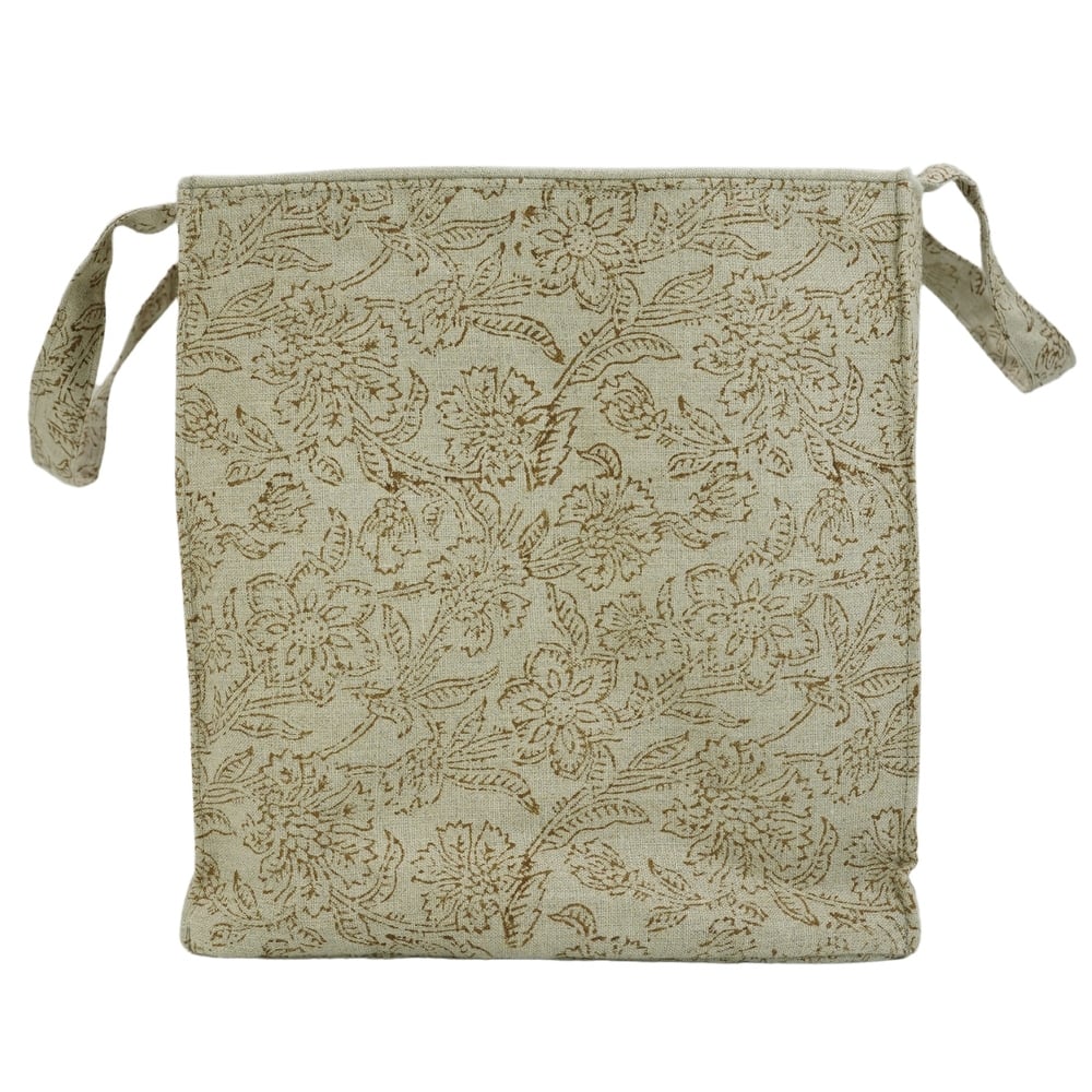 Fabdivine Handmade Floral Room Décor Nursery Storage Basket