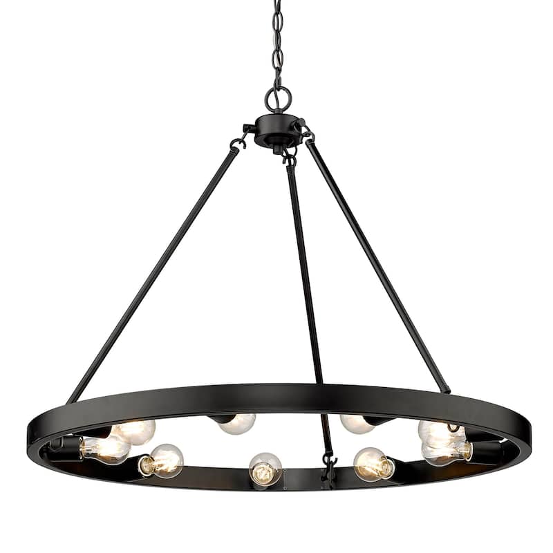 Castile 6 Light Chandelier - 9 Light