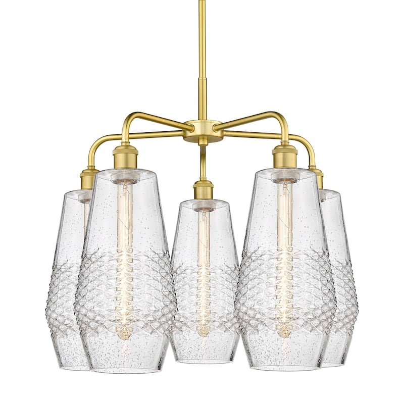 Innovations Lighting 516-5CR-22-25 Windham Chandelier Windham 5 Light