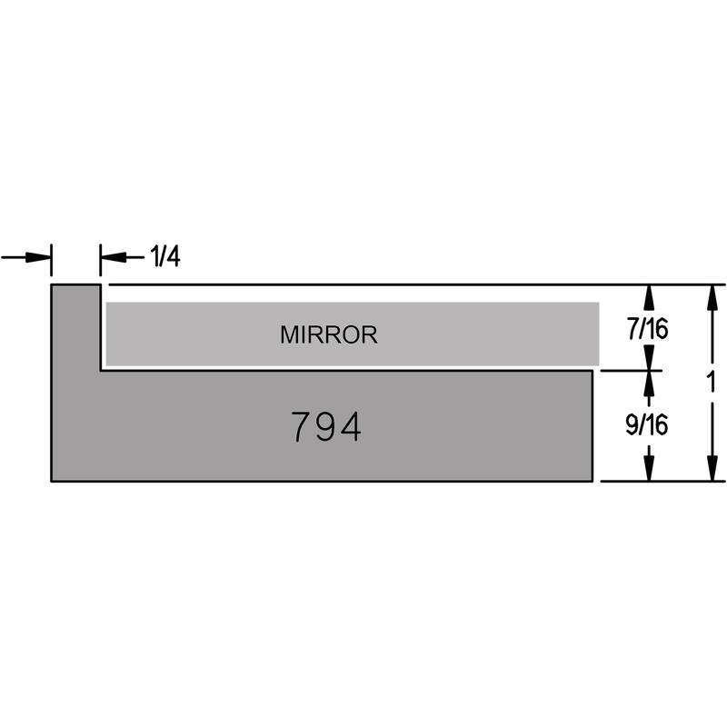 Livingston Framed Rectangle Mirror - Rubbed Bronze - Rubbed Bronze