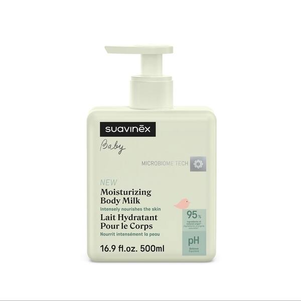 slide 2 of 3, Suavinex Moisturizing Body Milk - White White