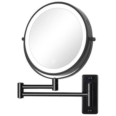 1x/10x Magnification-3 Color Lights Magnifying Mirror Touch Screen