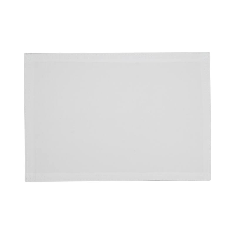 Refined Stitched Plaid Placemat (Set of 4)
