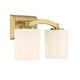 preview thumbnail 11 of 9, Savoy House 8-7710-2 Whitney 2 Light 14" Wide Vanity Light