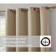 preview thumbnail 50 of 74, Dakota Complete Blackout Drapery Heavy Thermal Insulated Efficient Window Curtain Grommet Panels, 2 Panels