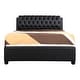 preview thumbnail 3 of 47, Glory Furniture Marilla G1500C-FB-UP Full Bed , BLACK