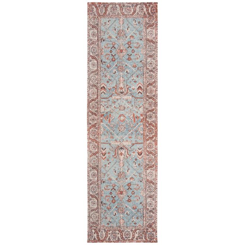 SAFAVIEH Classic Vintage Boho Loeke Distressed Oriental Cotton Rug