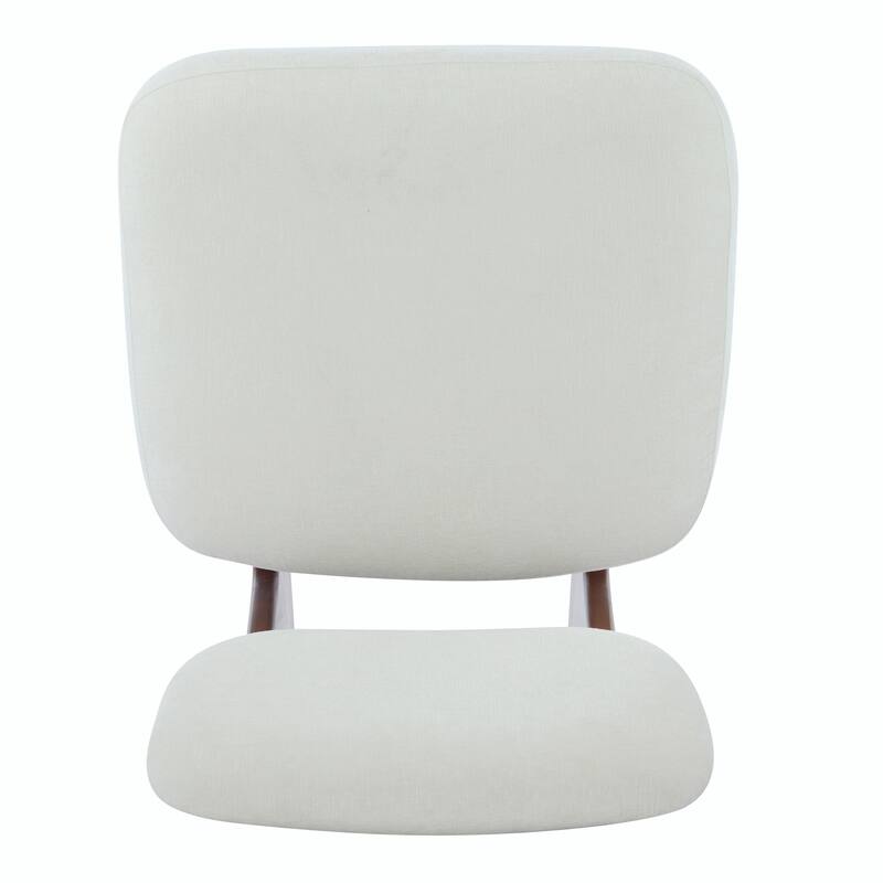 Minimalist Accent Chairs Set - Wood Frame