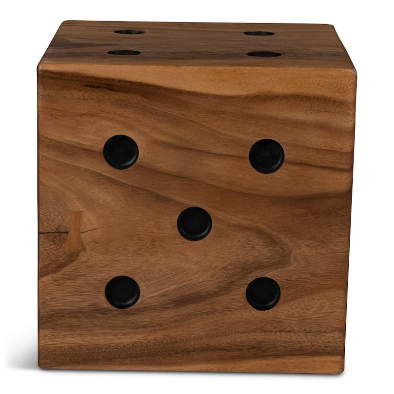 Naturals - Dice End Table - Natural