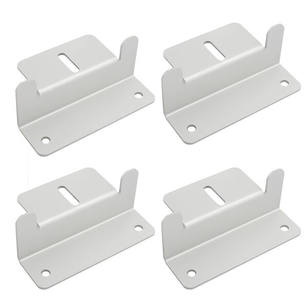 Set 100x66x42mm Solar Panel Mounting Z Bracket Solar Mount RV Boat Off Grid