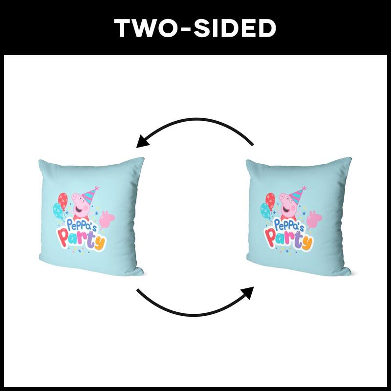 Hasbro Peppa Pig 18 Inch Throw Pillow