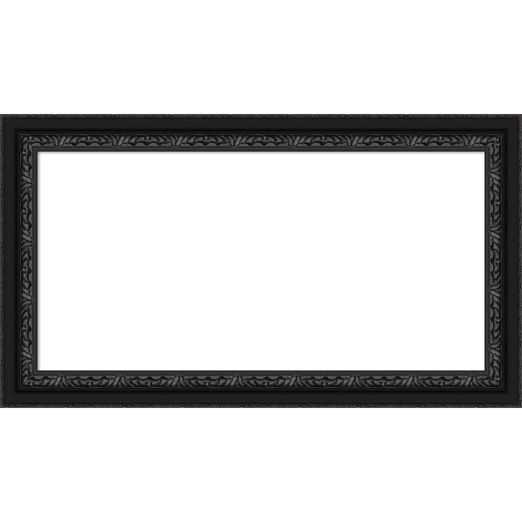 Downton Black Framed Dry Erase Magnetic Board