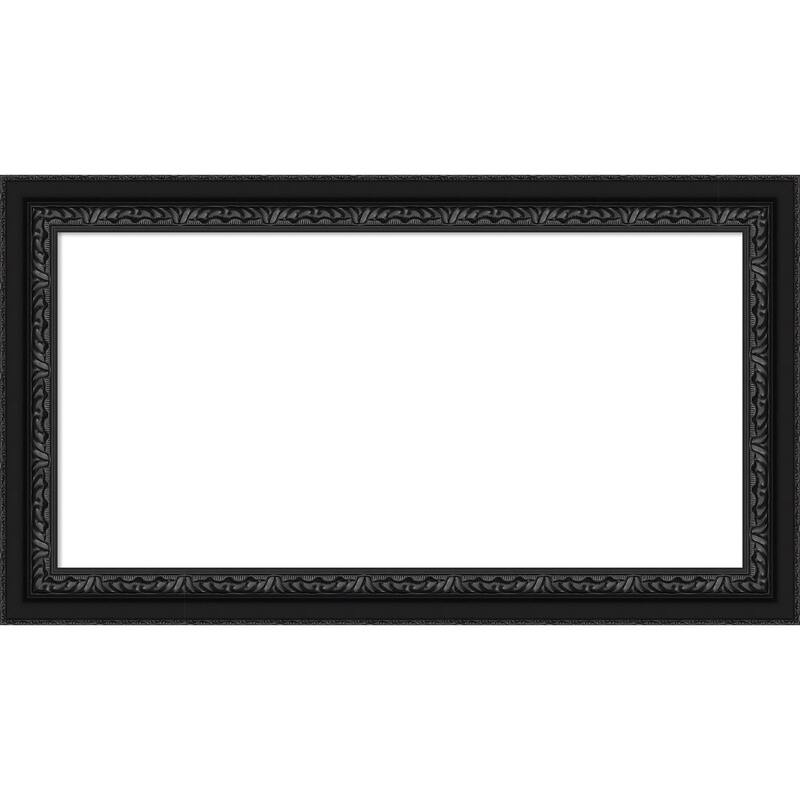 Downton Black Framed Dry Erase Magnetic Board