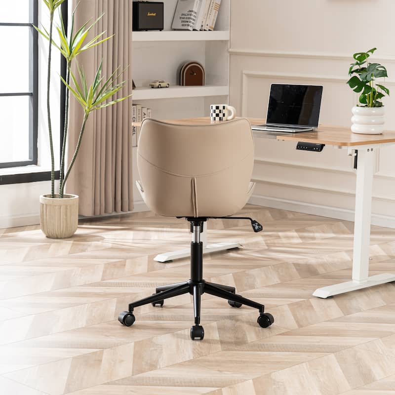 Swivel Armless Desk Chair Office Chairs Makeup Vanity Chair