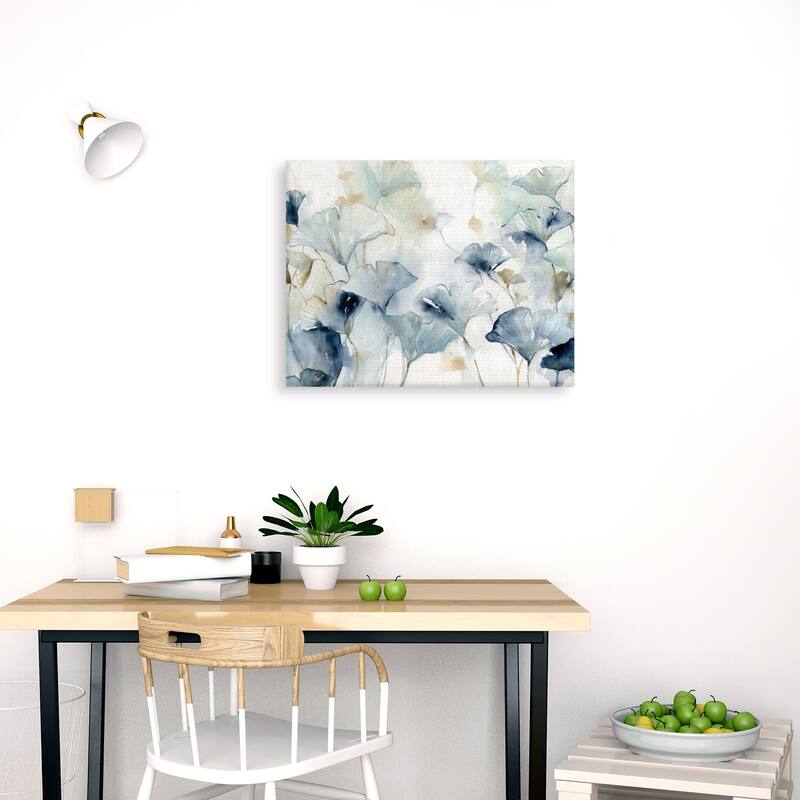Glorious Ginkgo Horizontal by Carol Robinson Canvas Art Print