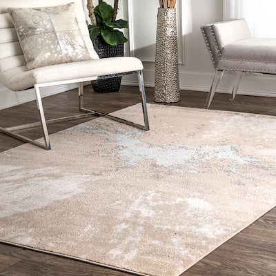 Nuloom Violet Abstract Area Rug