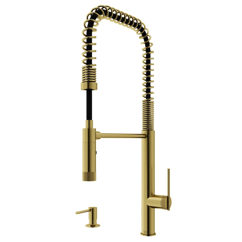 VIGO Sterling 23" H Single Handle Pull-Down Sprayer Kitchen Faucet