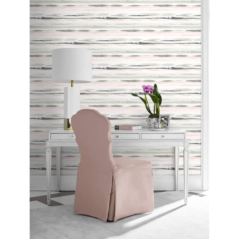 Luxe Haven Horizon Stripe Peel and Stick Wallpaper