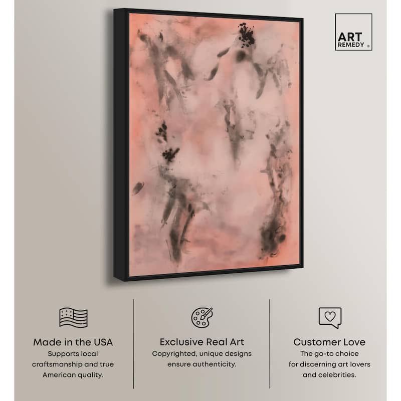 Ink Wash Canvas by Art Remedy