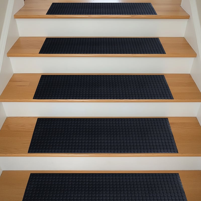Block-Grip Vinyl Step Mats