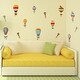 preview thumbnail 4 of 6, Walplus Colorful Hot Air Balloons Children Wall Stickers Nursery Decor