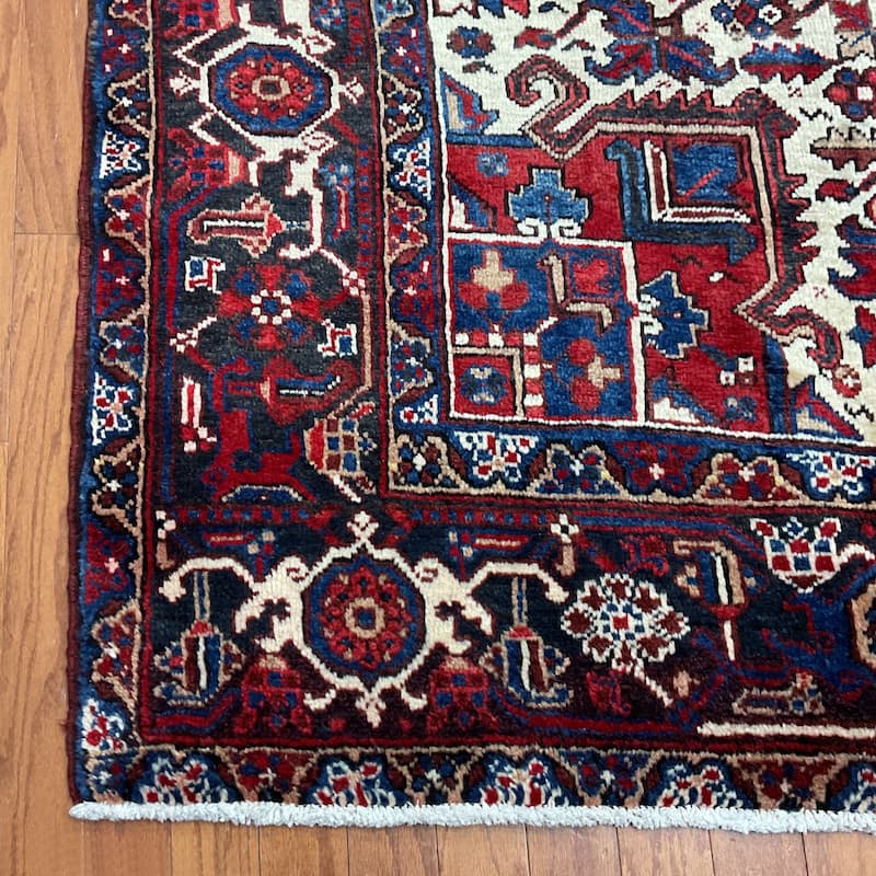 HERAT ORIENTAL Handmade Fine Heriz Rug - 7'11" x 11'1"