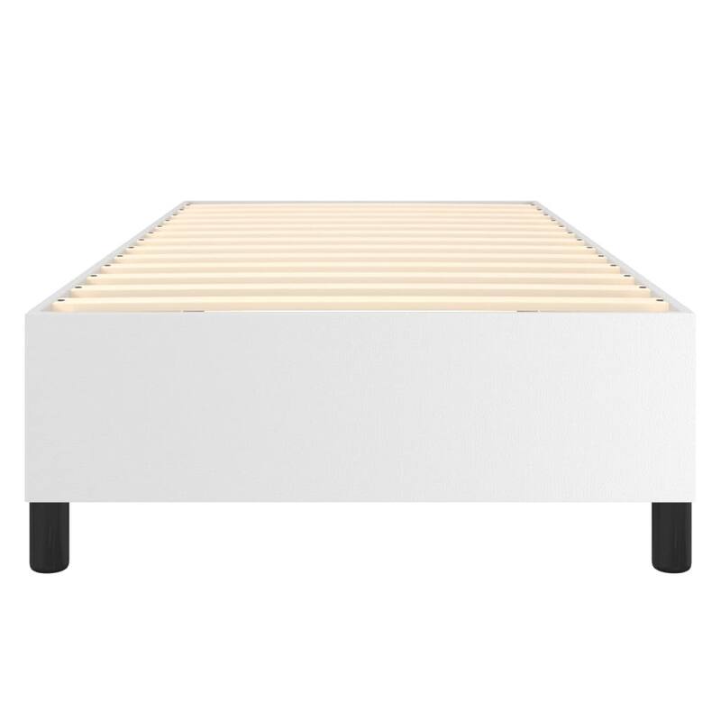 vidaXL Bed Frame Box Spring Platform Bed Mattress Foundation Faux Leather