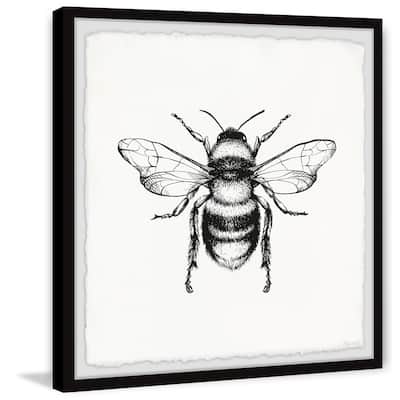 Bee Happy Framed Print