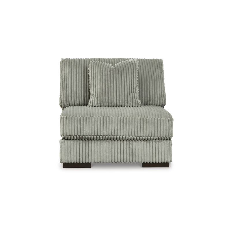 Signature Design by Ashley Lindyn Gray 3-Piece Sectional with Double Chaise - 141" W x 70" D x 38" H