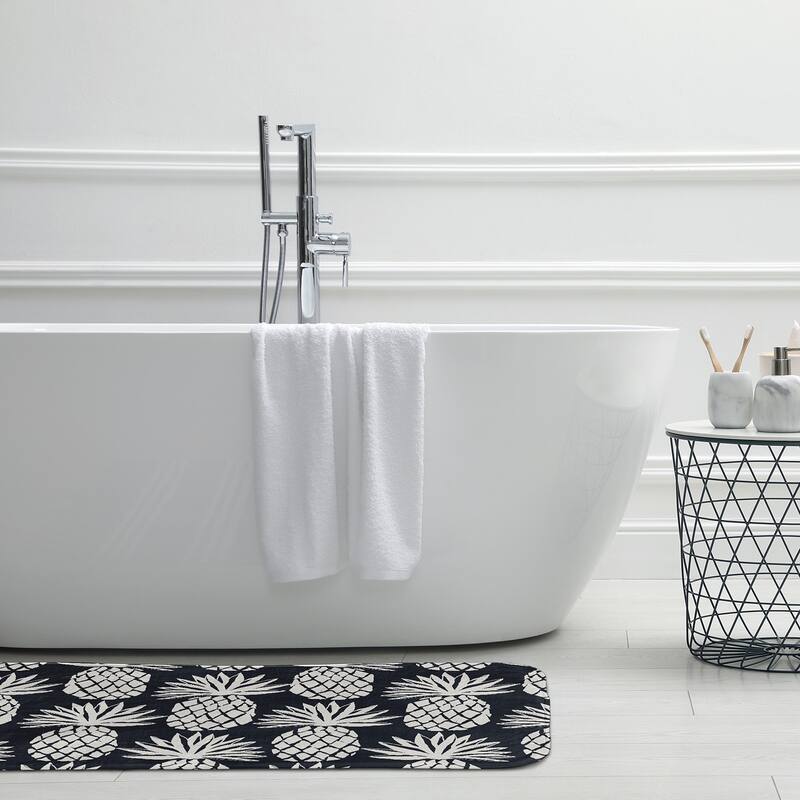 Pineapple Pattern Bathmat