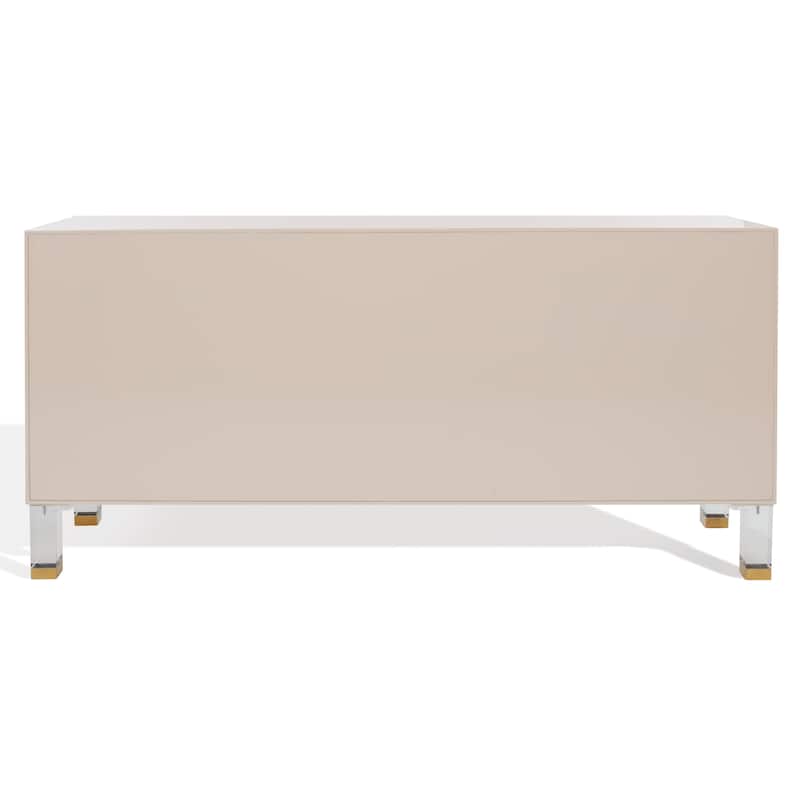 SAFAVIEH Home Saturn Wave Acrylic Sideboard - 64"W x 17"D x 30"H